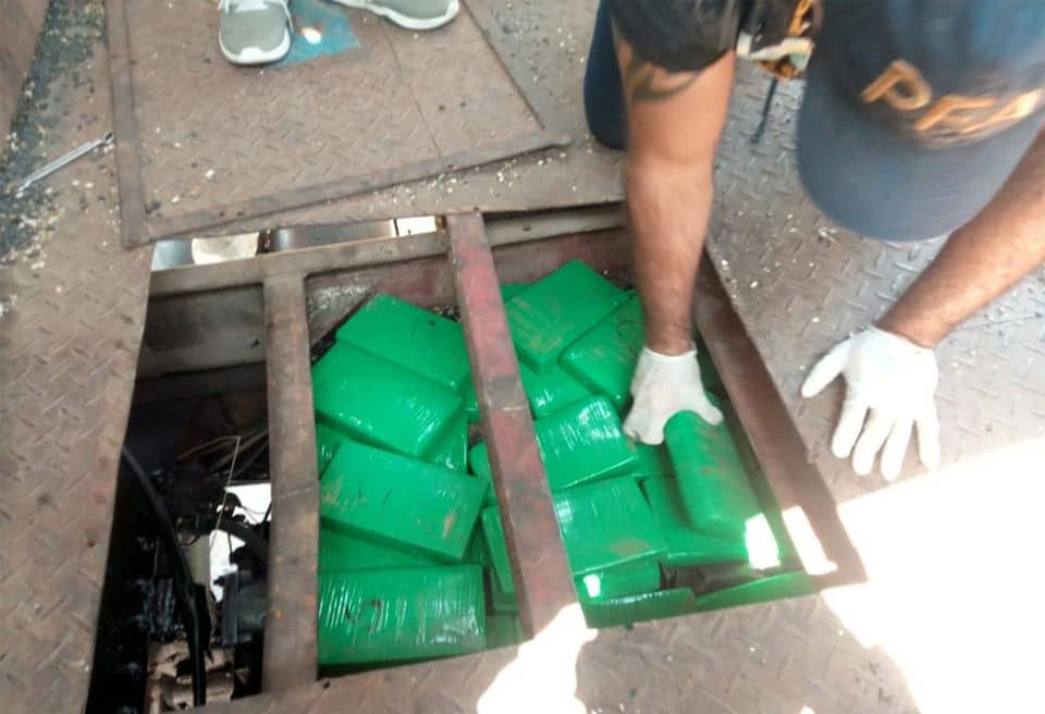 La Policía de Salta secuestro 38 kilos de cocaína de una “organización narco” de Orán