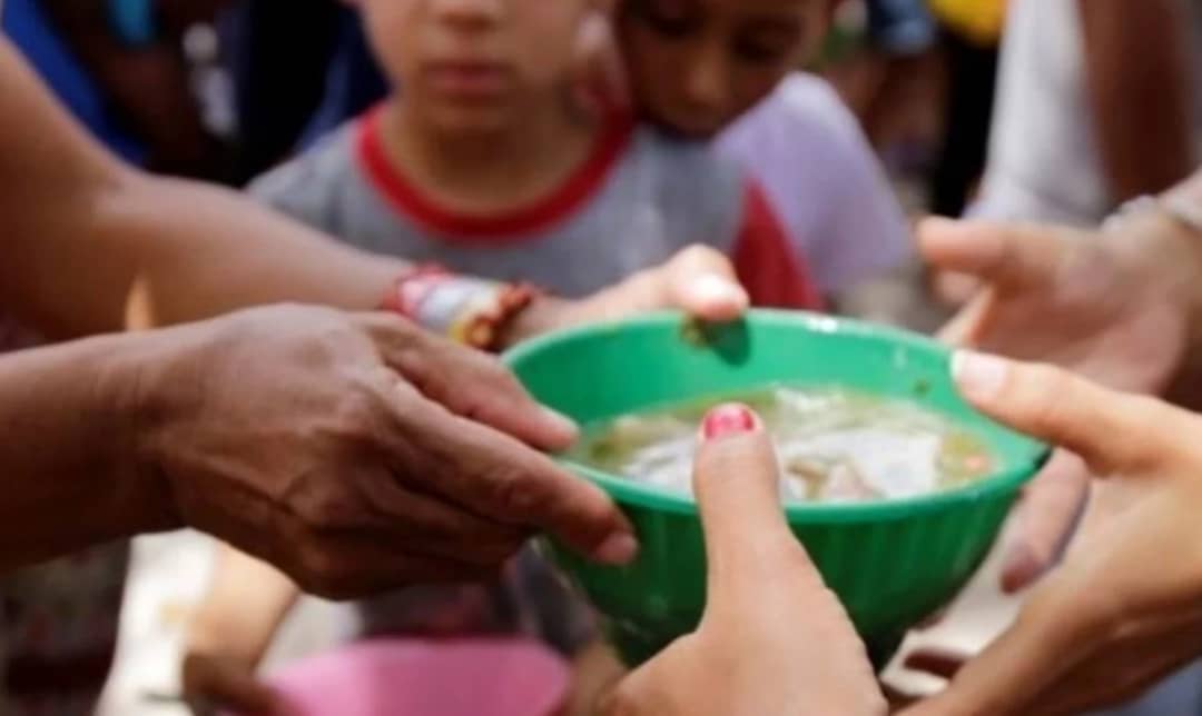 Más de un millón de niños no completan su alimentación diaria